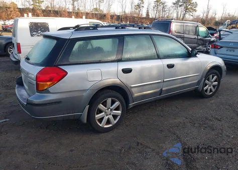 2007 Subaru Outback 2.5I z USA, uszkodzony, nr VIN 4S4BP61C477305644